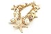Enjoydeal Fashion Women Ladies Bracelet Chain with Ocean Conches Shell Starfishes Pearls as Pendants