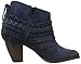 Naughty Monkey Women's in Lyne Ankle Bootie, Indigo, 7.5 M US