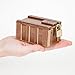 Bits and Pieces - One Panel Treasure Chest Gift Box - Wooden Money Brainteaser Puzzle Box