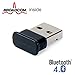 GMYLE Bluetooth 4.0 Broadcom Chip Dongle Adapter, Ultra-Mini USB Transmitter Receiver with LED, Support Windows 10, 8, 7, Plug and Play