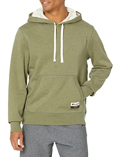 Champion Men's Authentic Originals Sueded Pullover Hoodie, Green Luck  Heather, XXX-Large on Galleon Philippines
