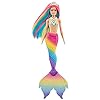 Barbie Dreamtopia Rainbow Magic Mermaid - Doll with Rainbow Hair & Water-Activated Color Change Feature - Fantasy Look…