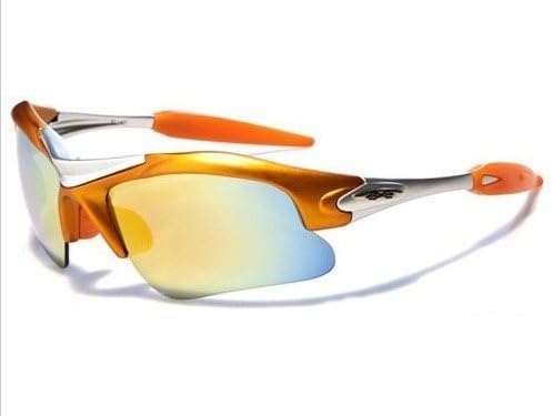 Sunglasses Half Frame Men Around Glasses #Orange