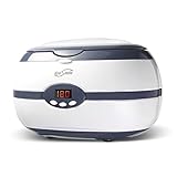 Housmile Ultrasonic Jewelry Cleaner, Glasses Cleaner, Denture Cleaner with Digital Timer and Degas Anti-Oxidation Function for Watch, Glasses, Jewelry