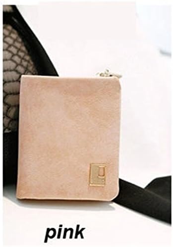 A5juznjanm Luxury Women Wallets Small Wallet Zipper Roomy Women Coin Purse Female Credit Card Wallet Purses Money Bag 5006 pink