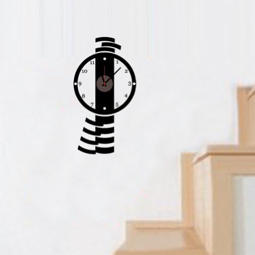 Removable Wall StickerMetal Clock DIY Designer Artistic Wall Hanging Clocks