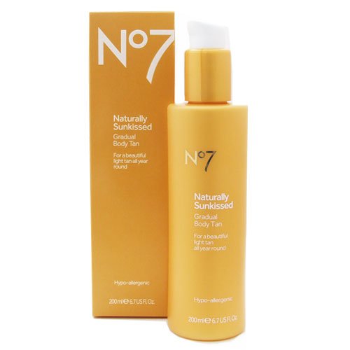 No7 Naturally Sunkissed Gradual Body Tan Lotion 200ml
