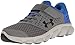 Under Armour Boys' Pre School Rave Adjustable Closure, Graphite/Ultra Blue/Black, 2 M US Little Kid