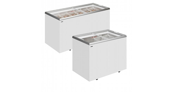Derby EK Serie ST Tapa de cristal nevera congelador Frozen ...