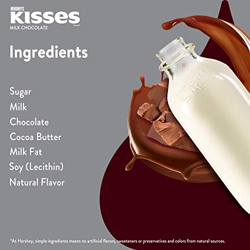 HERSHEY'S KISSES Halloween Chocolate Candy, Spooky Foils, Perfect for Halloween Decorations, 36 Ounce Bulk Candy - Thumbnail 7