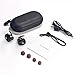 True Wireless Earbuds, FKANT Gemini Completely Wireless V4.1 Dual Mini Bluetooth Headphones Twin Stereo Sweatproof Sport Earphones with Mic for iPhone 7 Samsung S7 Edge And More