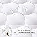 Twin XL Mattress Pad Cover 8-21”Deep Pocket - Cooling Mattress Topper Overfilled 300TC Snow Down Alternative