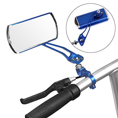 Jeemitery Bicycle Mirror,A Pair of 360°Rotation Back Rearview Mirror