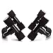 Readaeer Push up Pushup Bars Stands Handles Set for Men and Women Workout - Black