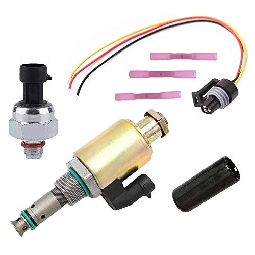JahyShow Fuel Injection Pressure Regulator IPR Valve + ICP Control Sensor for Ford F-250 F-350 F-450 F-550 F-650 F-750 E-350 E-450 E-550 Replaces 1841217C91 1829856C91
