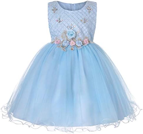 JIANLANPTT Pretty Child Little Girl Wedding Dress Formal Party Dresses Kids Wear