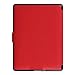 Fintie NOOK GlowLight Plus SlimShell Case - The Thinnest and Lightest Leather Cover for Barnes & Noble NOOK GlowLight Plus eReader 2015 Release (BNRV510), Red