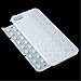 GIZEE Funny Cute Popping Decompression Bubble Wrap Back Soft Silicone Puchi Puchi Case Cover for iPhone 6 6S 4.7 Inch (White)
