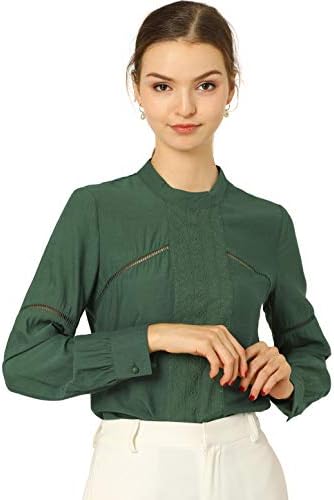 Allegra K Womens Embroidery Floral 