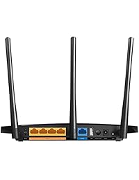 TP Link AC1750   Enrutador WiFi inteligente   Enrutadores de Internet Gigabit inalámbricos de doble correa para el hogar (reacondicionado certificado)