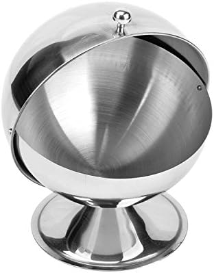 YOULANDA Stainless Steel Sugar Bowl with Roll Top,Seasoning Container Pot for Home Kitchen,Restaurant and Server Afternoon Tea Coffee