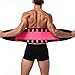 HURMES Waist Trainer Belt for Women - Waist Cincher Trimmer Slimmer Body Shaper Belt (Fluorescent Pink, M)