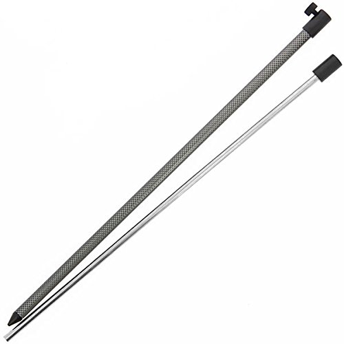 G8DS 4X Aluminium Bank Stick Carbon 50-90 cm Rutenhalter Rutenauflage Rodpod – Bild 4