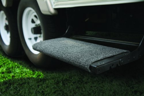 image for Camco Wrap Around Step Rug- Protects Your RV From Unwanted Tracked In 