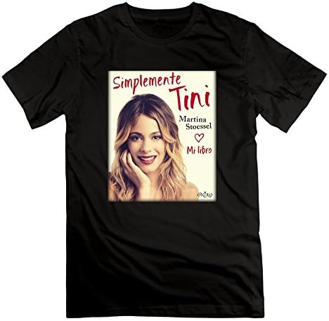 Spele Men Cotton Martina Stoessel Tini Poster Music T-shirt Short Sleeve Black