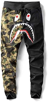 Unisex Sports Casual Sweatpants Men Trousers Athletics Sweatpants Shark Hoodie Jaw Shorts Rap Sweatpants