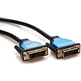BlueRigger DVI Male to DVI Male Digital Dual-Link Cable (3 Feet, Black)