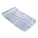 Baby Summer Sleeping Mat Breathable Safe Cool Bamboo Silk Flat Mattress Pads Toddler Infant Folding Bedding Cushion Crib Cot Cozy Nap Pads (Light Blue)