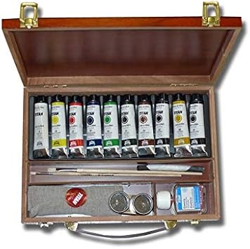 CAJA PINTURAS AL OLEO TITAN 40 ML: Amazon.es: Juguetes y juegos