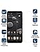 Huawei Mate 10 Screen Protector, Wellci [ 2 Pack ] Tempered Glass Screen Protector for Huawei Mate 10 (Ultra Clear)