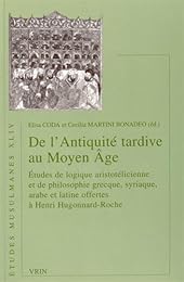 De l'Antiquité tardive au Moyen âge