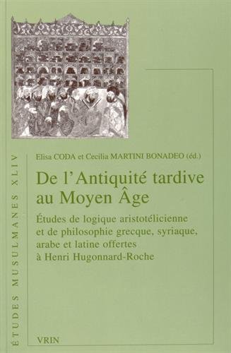 De l'Antiquité tardive au Moyen âge