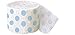 30ft Light Blue Polka Dot Crepe Paper Streamers