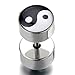 Yin-yang Stud Earrings for Men Women, Stainless Steel Illusion Tunnel Plug Screw Back, 2pcs