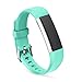 GinCoband 3PCS Fitbit alta HR bands,Replacement bands for Fitbit alta,Fitbit alta HR with Watch Buckle (Lake Blue+Teal+Nude Pink, 3PCS Buckle Design)