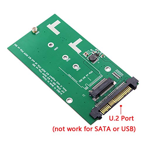 JSER SFF-8639 NVME U.2 to NGFF M.2 M-key PCIe SSD Adapter for Mainboard Replace Intel SSD 750 p3600 p3700