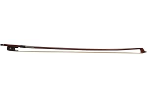 Kisangel Cello Bow 1/4 Size Wooden Violoncello Practice Bow with Horsetail Hair Well Balanced Instrument