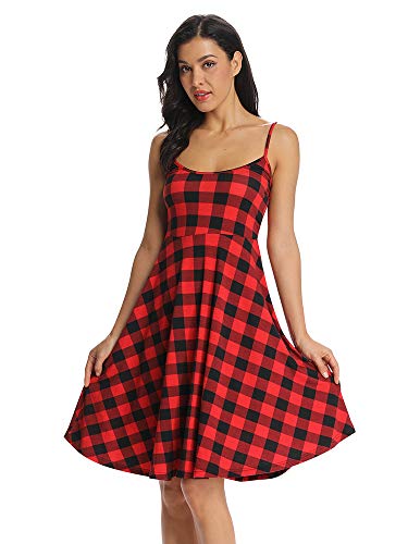 open lace back dress Stylish Satin Skater Dress main image 1
