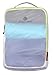eagle creek Pack-It Specter Cube One Size Packing Cubes for Travel Made with Durable Water-Resistant Nylon, Self-Repairing Zipper & Quick-Grab Handle, White/Strobe