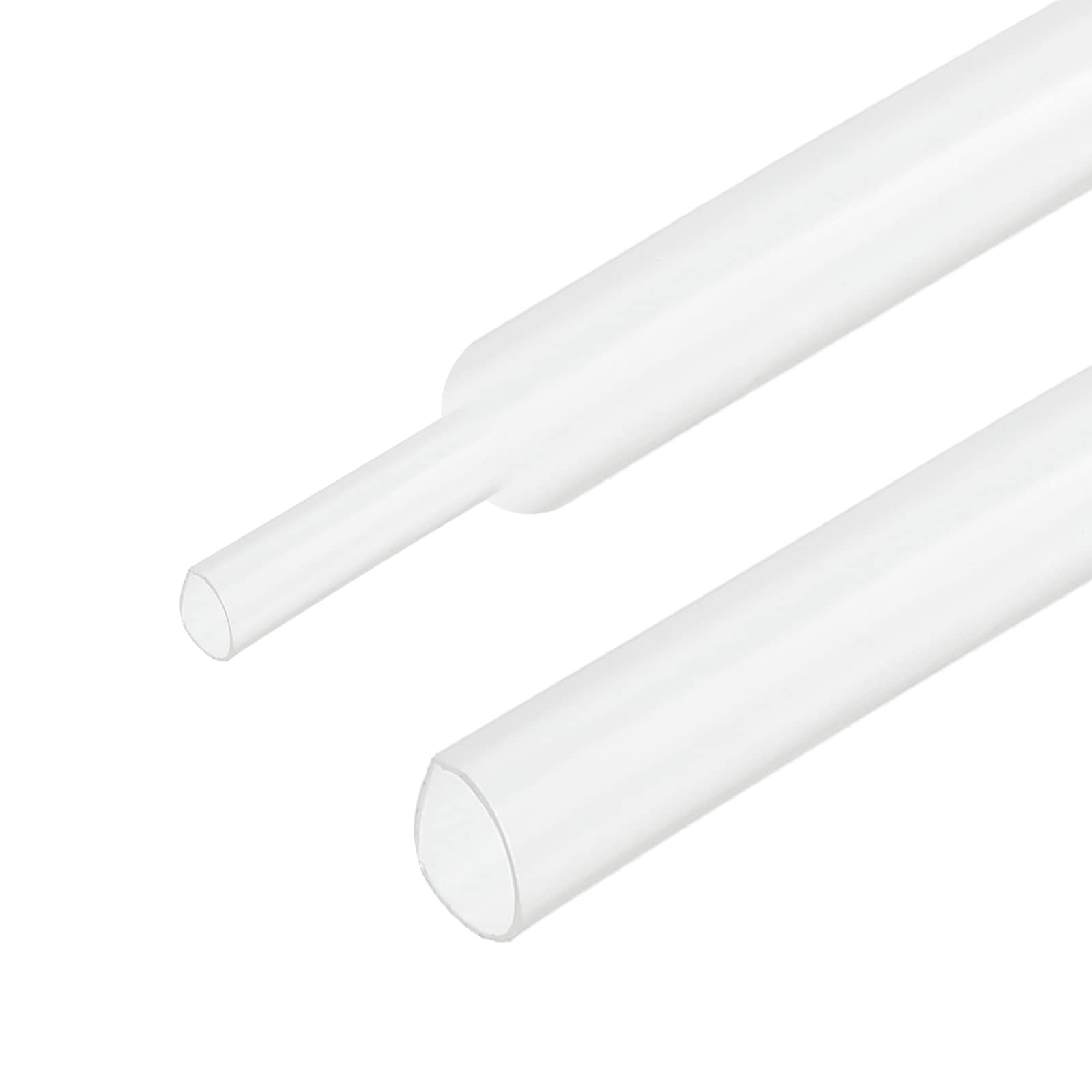 Rebower Heat Shrink Tube 2:1 Cable Sleeving Tube Wrap, [for Electric Insulation Protection] - 4mm Diameter/5m/Clear