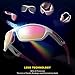 RIVBOS Polarized Sports Sunglasses Driving Sunglasses Shades for Men Women Tr90 Frame for Cycling Fishing Running RB831