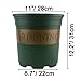 Ogrmar 5PCS 5 Gallon Durable Nursery Pot/Garden Planter Pots/Nursery Plant Container with 5PCS Pallet (5 Gallon)