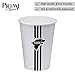 {20 Pack, 12 oz} Game of Thrones Cups | Winter is Coming - Special Design | Disposable Paper Cups | Cold & Hot Drink Cup + Coffee | Perfect For Parties & Everyday Use | 100% Biodegradable Eco Friendly