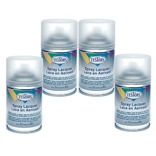 4 Pack Of The Testors Dullcote Spray Lacquer 3oz on Galleon Philippines