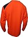 Vizari Arroyo Soccer Goalie Jersey for Kids | Lightweight & Comfortable Youth Goalkeeper Jersey with Padded Long Sleeve, (Orange/Navy,YXL)