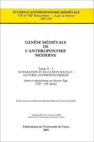 Genèse médiévale de l'anthroponymie moderne